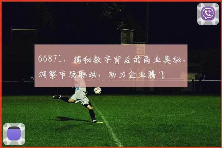 66871，揭秘数字背后的商业奥秘，洞察市场脉动，助力企业腾飞